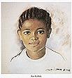 Portrait of Ethiopian Child by Barbara Hamilton